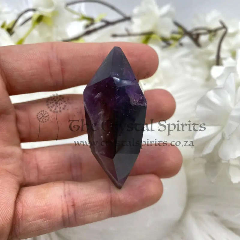 Double Terminated Amethyst Point
