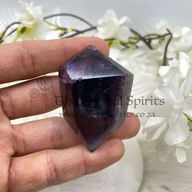Double Terminated Amethyst Point