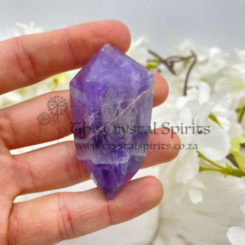 Double Terminated Amethyst Point