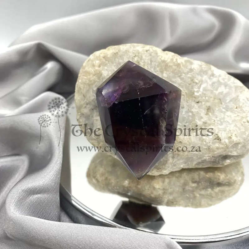 Double Terminated Amethyst Point