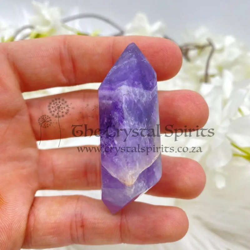 Double Terminated Amethyst Point