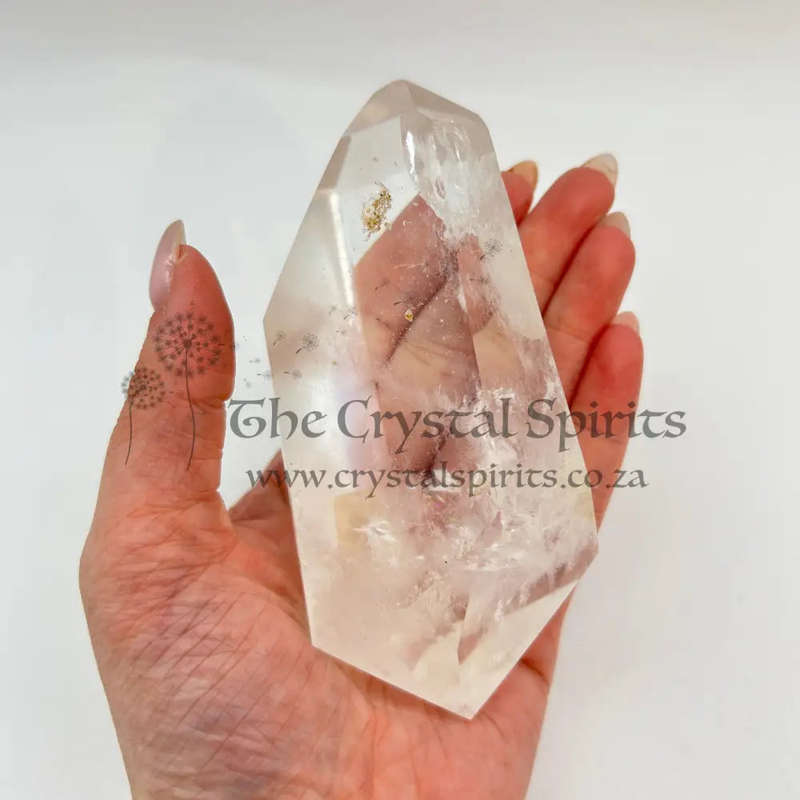 Double Terminated Clear Quartz Crystal