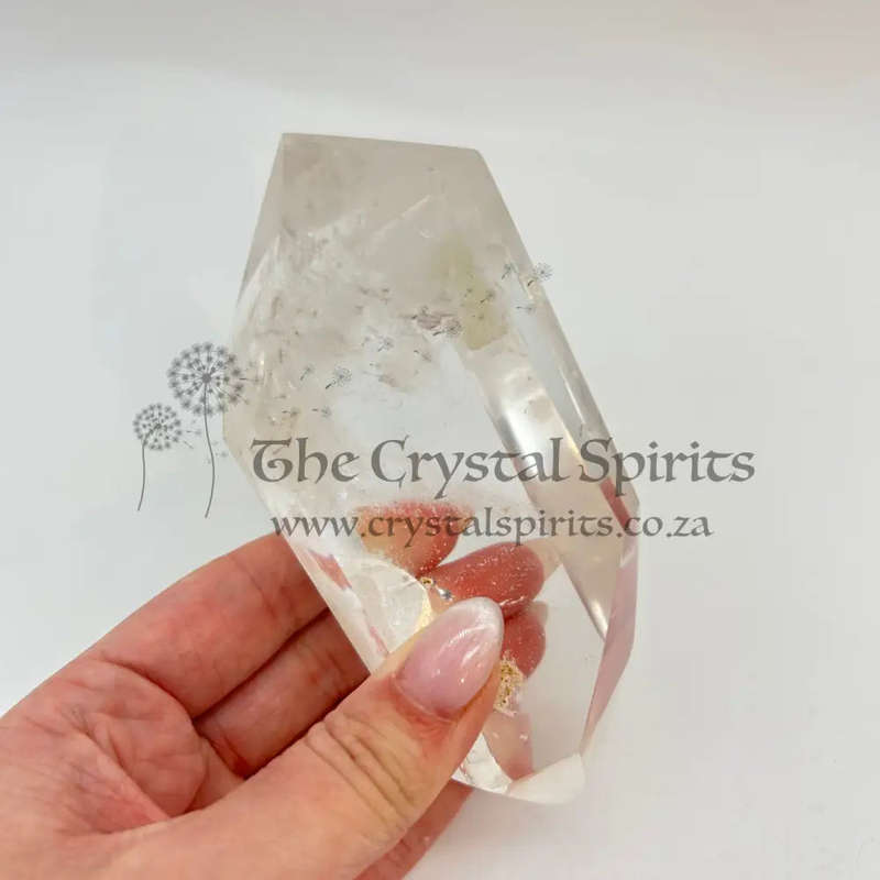 Double Terminated Clear Quartz Crystal