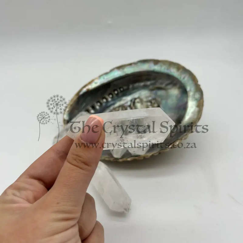 Double Terminated Clear Quartz Generators