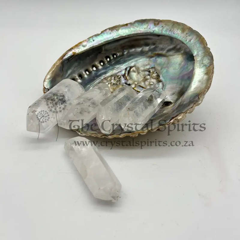 Double Terminated Clear Quartz Generators