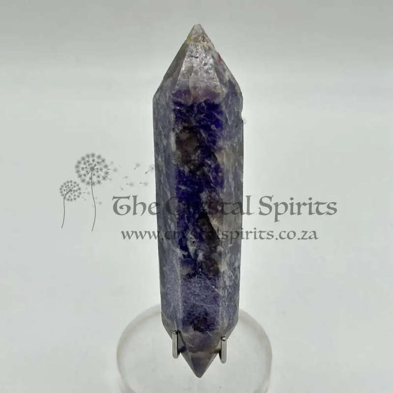 Double Terminated Lepidolite Wand for Better Business