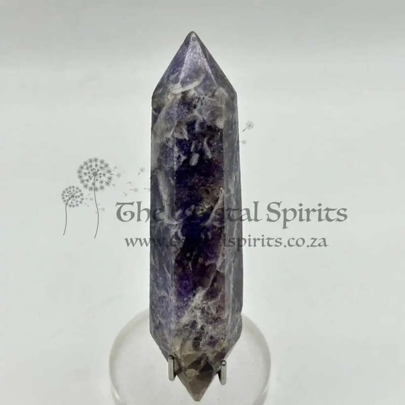 Double Terminated Lepidolite Wand for Better Business