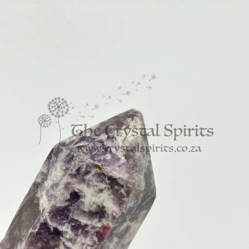 Double Terminated Lepidolite Wand for Better Business