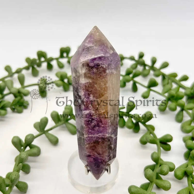 Double Terminated Lepidolite Wand for Better Business