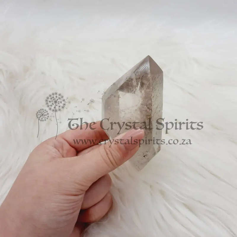 Double Terminated Quartz With Chlorite Inclusion Generator
