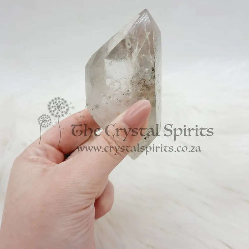 Double Terminated Quartz With Chlorite Inclusion Generator