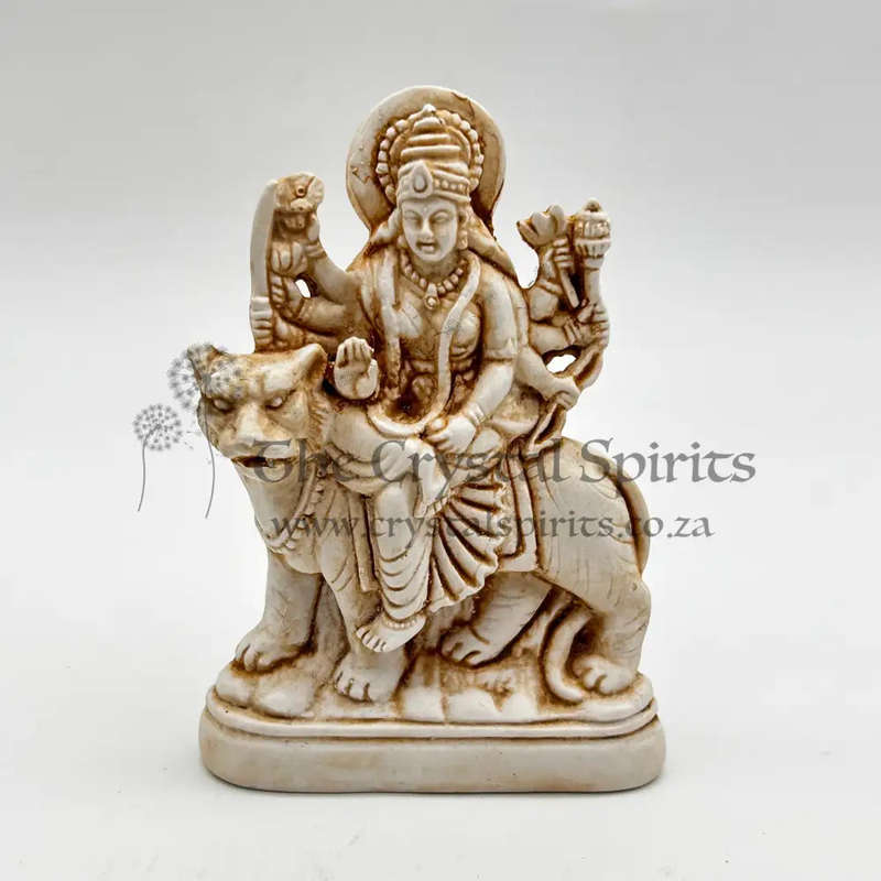 Durga White Statue
