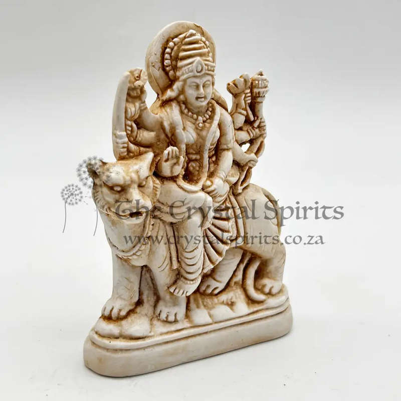Durga White Statue