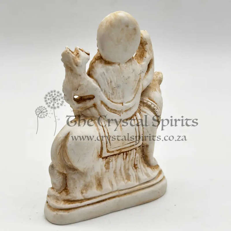 Durga White Statue