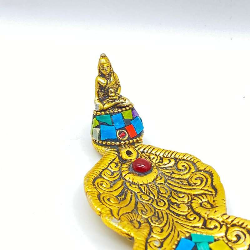 Rainbow Mosaic Buddha Incense Holder
