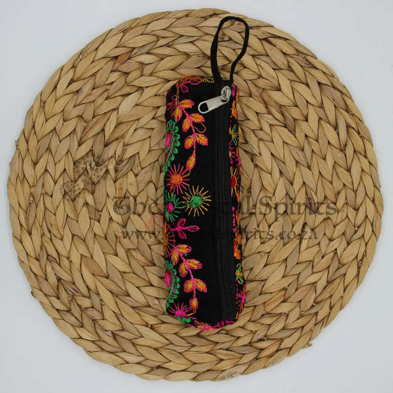 Embroidered Pencil Bag