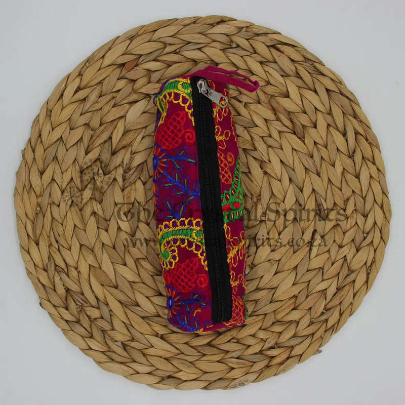 Embroidered Pencil Bag