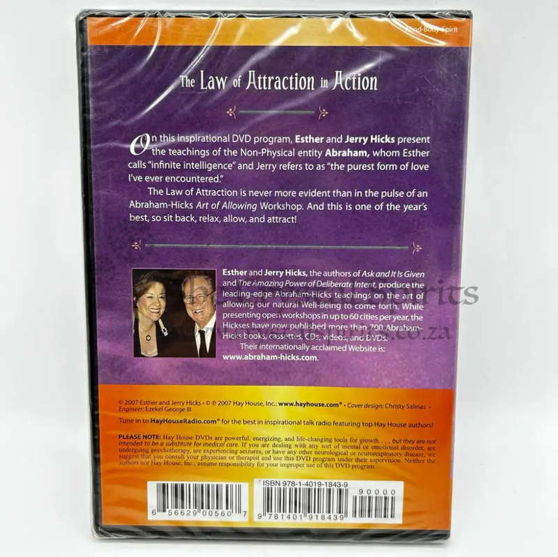Episode 1 of The Law of Attraction in Action DVD by Esther and Jerry Hicks