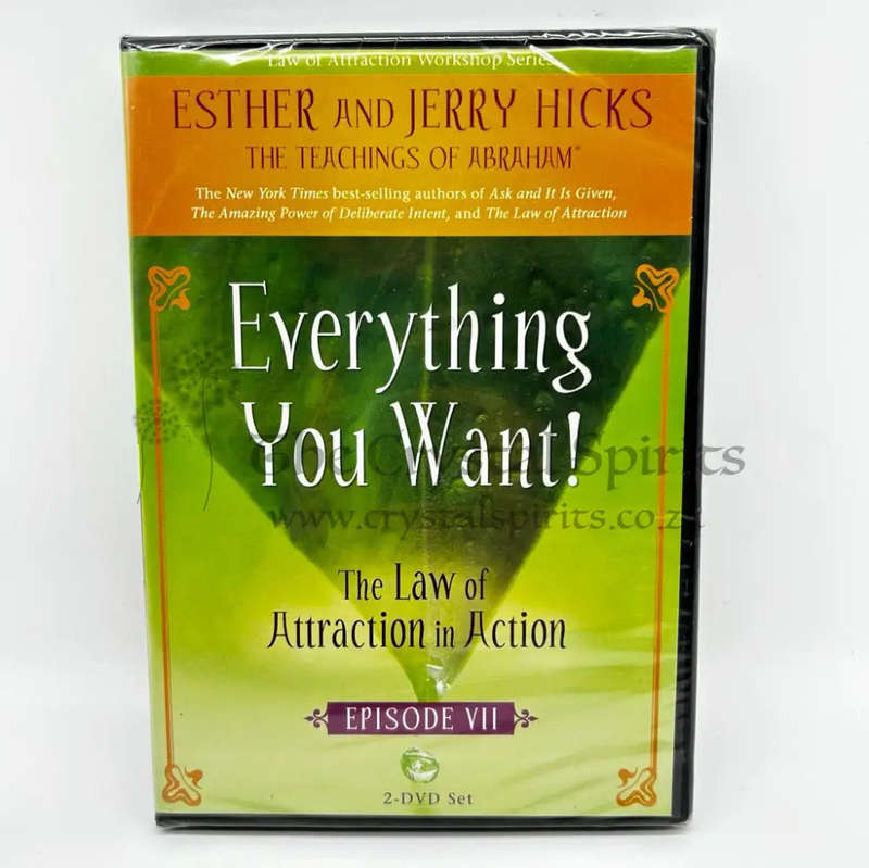 Everything You Want! Episode 7 of The Law of Attraction in Action DVD by Esther and Jerry Hicks