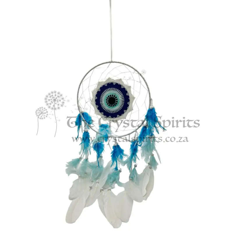 Evil Eye Fabric Dreamcatcher