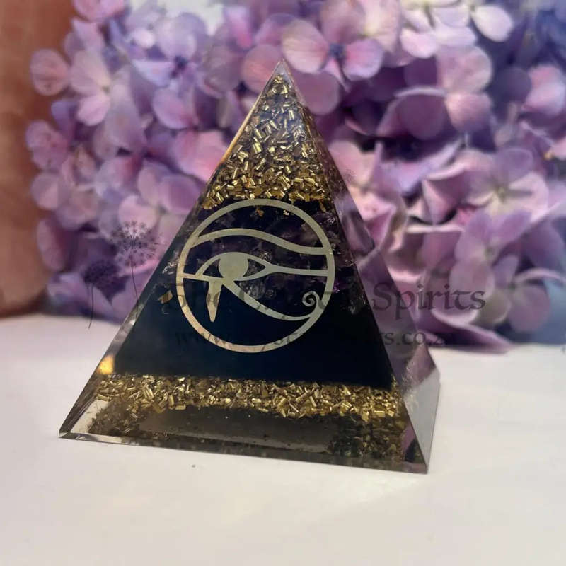 Eye Of Horus Orgonite Pyramid