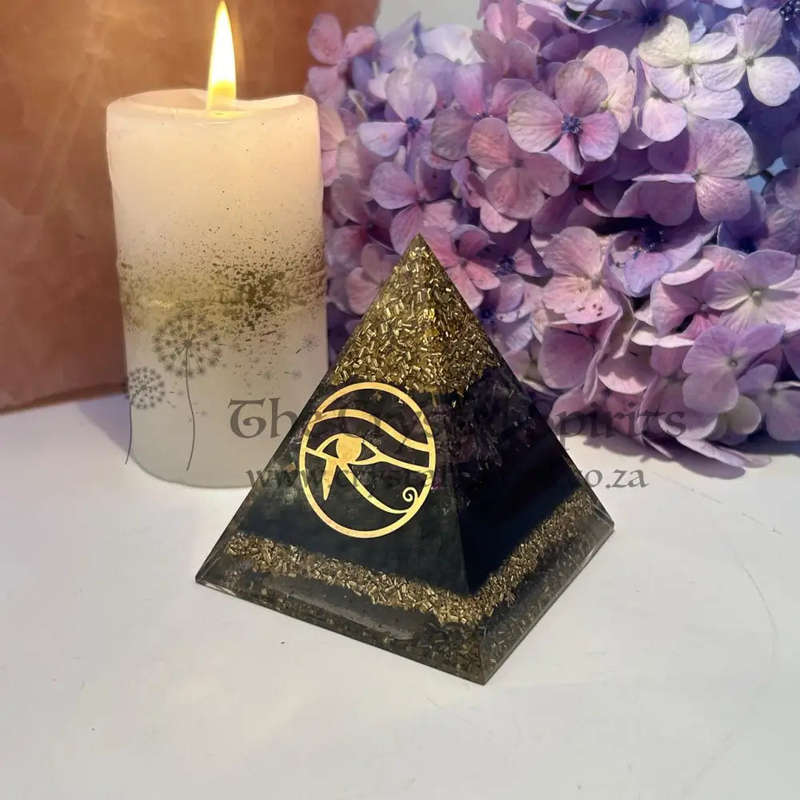 Eye Of Horus Orgonite Pyramid
