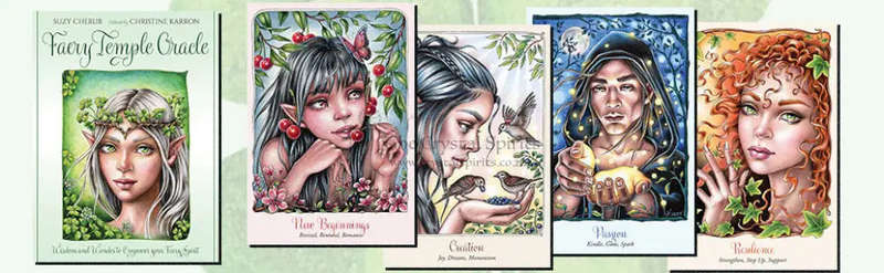 Faery Temple Oracle: Enchantment, Wisdom and Insight to Empower Your Faery Spirit by Suzy Cherub