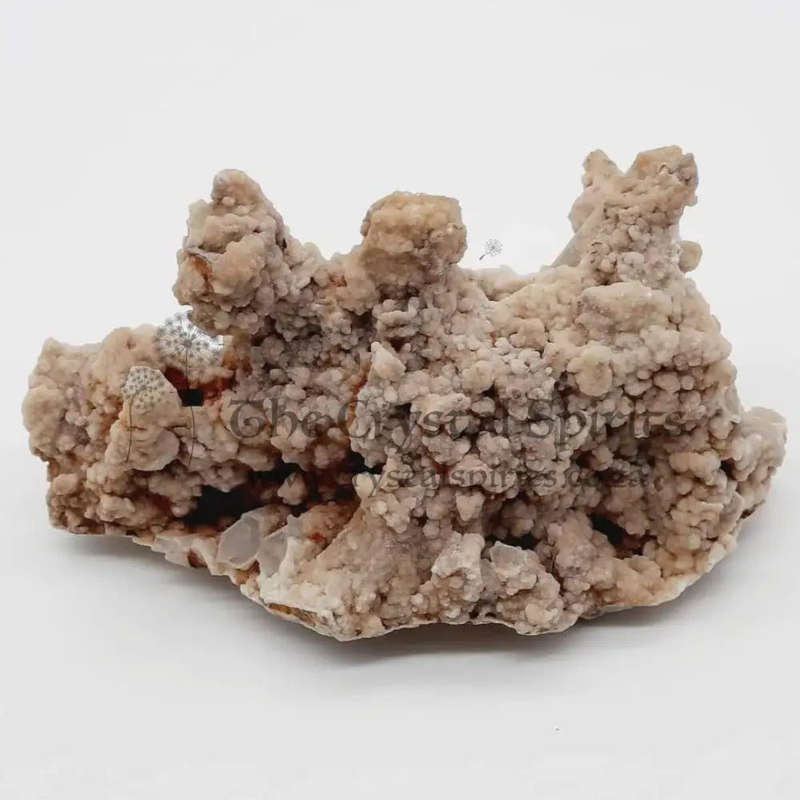 Fairy Quartz Encased In Druzy