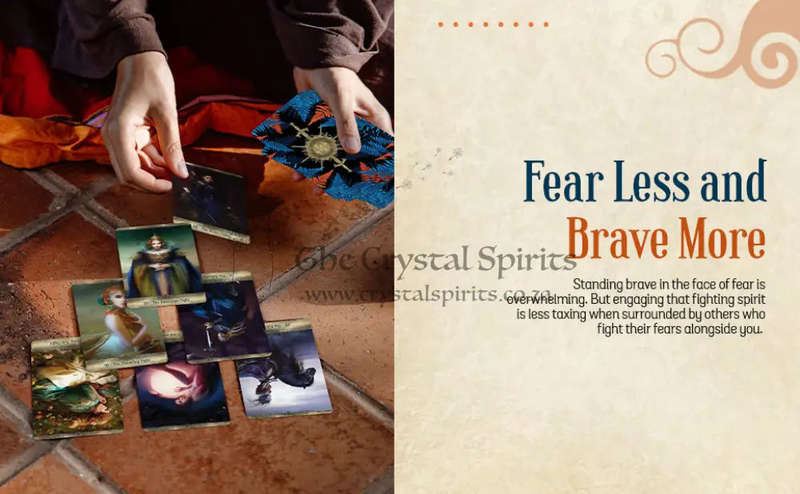 Fearless: Fight Like A Girl: Oracle Deck by Angi Sullins and Bente Schlick