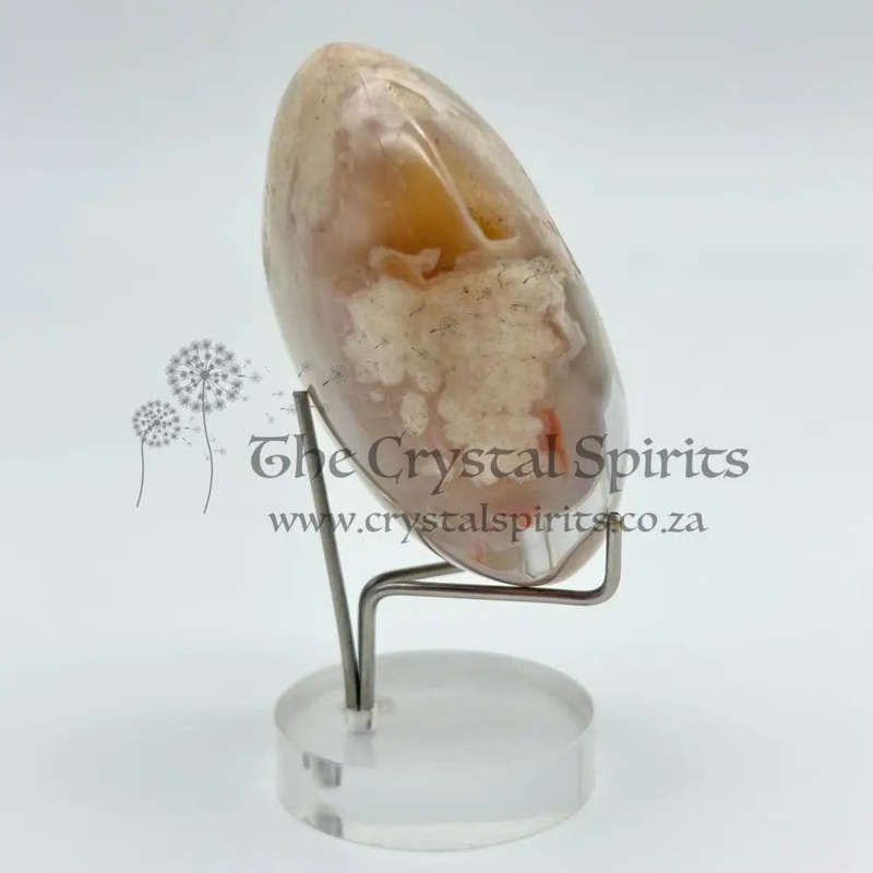 Flower Agate Oval