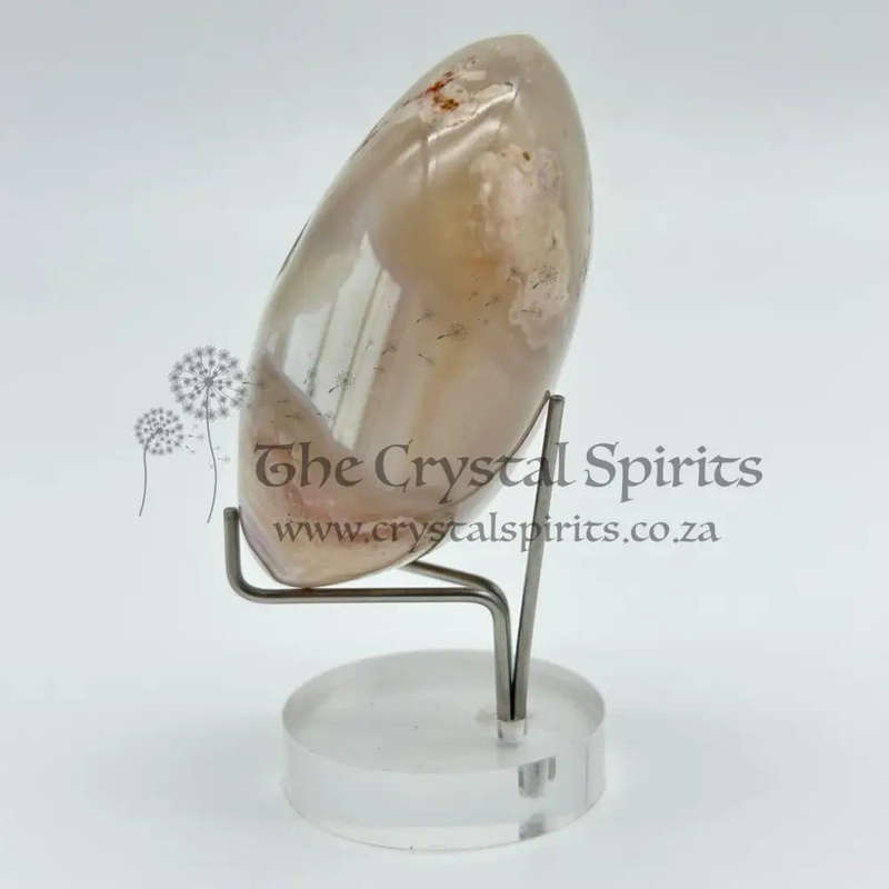 Flower Agate Oval
