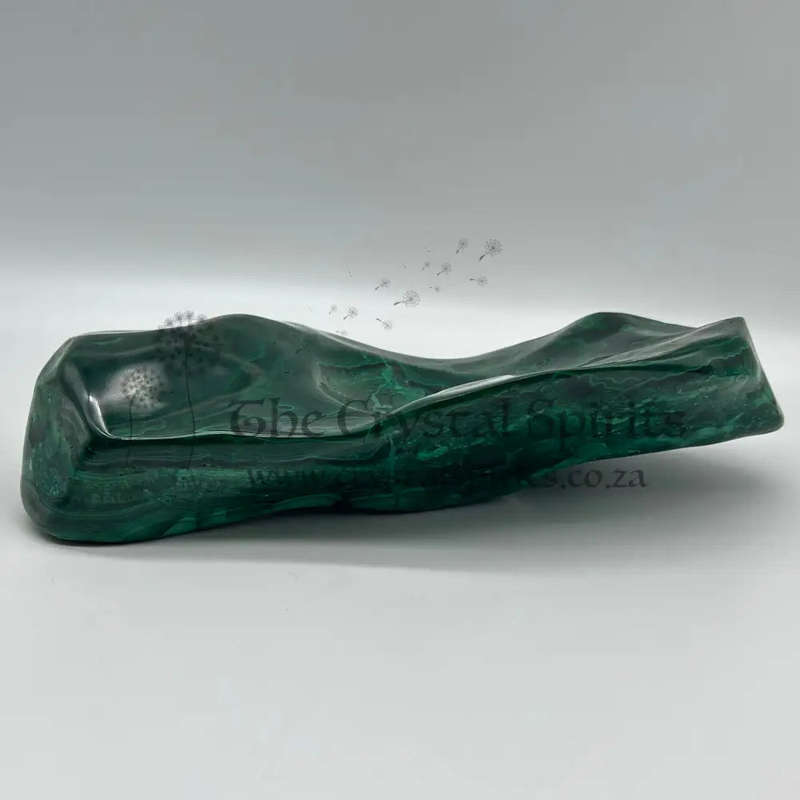 Freeform Malachite Crystal Slab