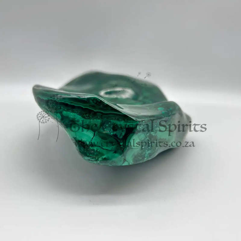 Freeform Malachite Crystal Slab