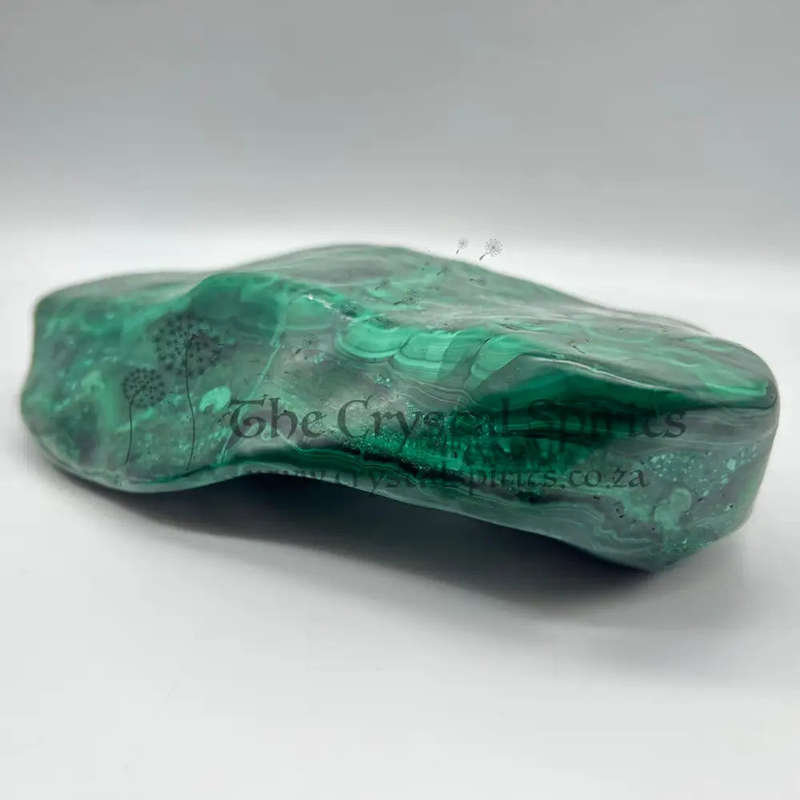 Freeform Malachite Crystal Slab