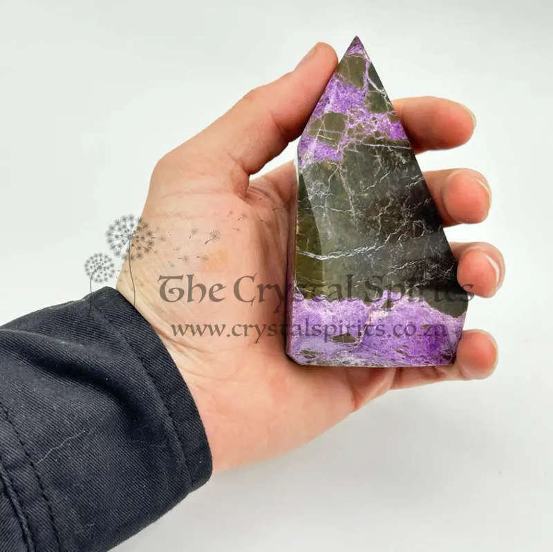 Freeform Stichtite-in-Serpentine