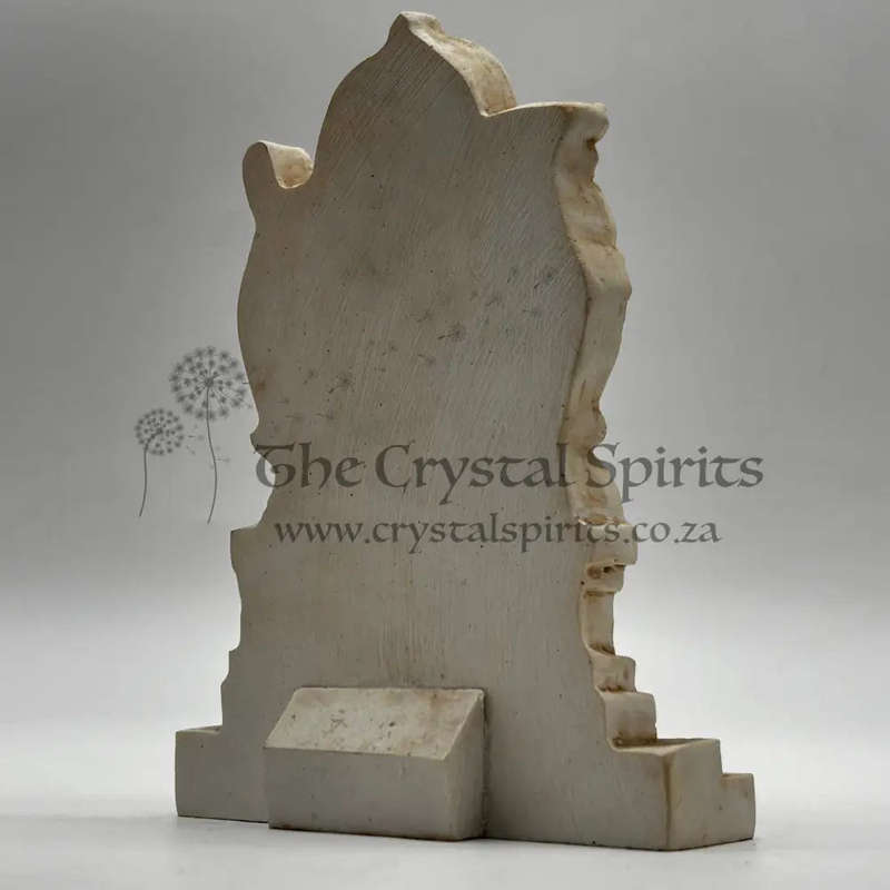 Ganesh White Statue