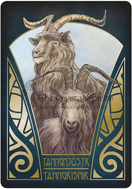 Gjallarhorn: A Norse Oracle Deck by Matt Hughes