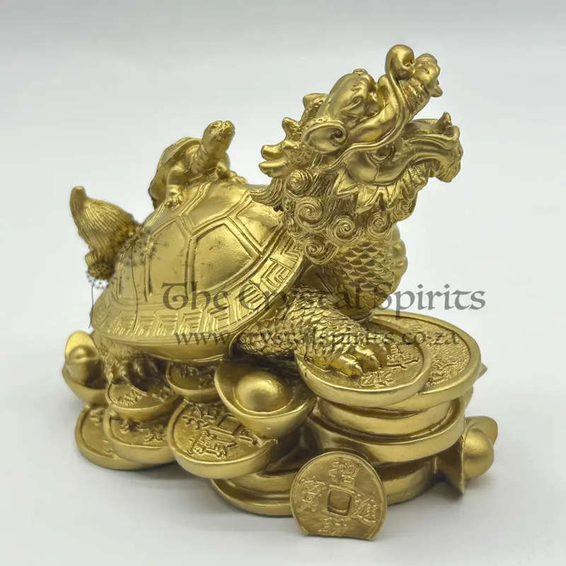 Gold Dragon Tortoise Of Protection