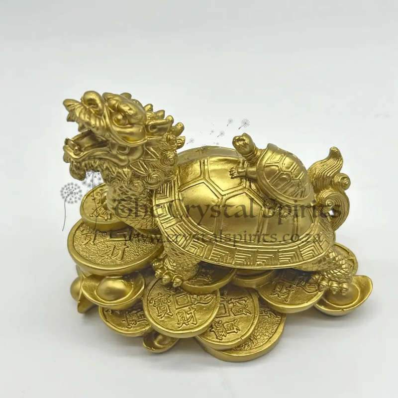Gold Dragon Tortoise Of Protection