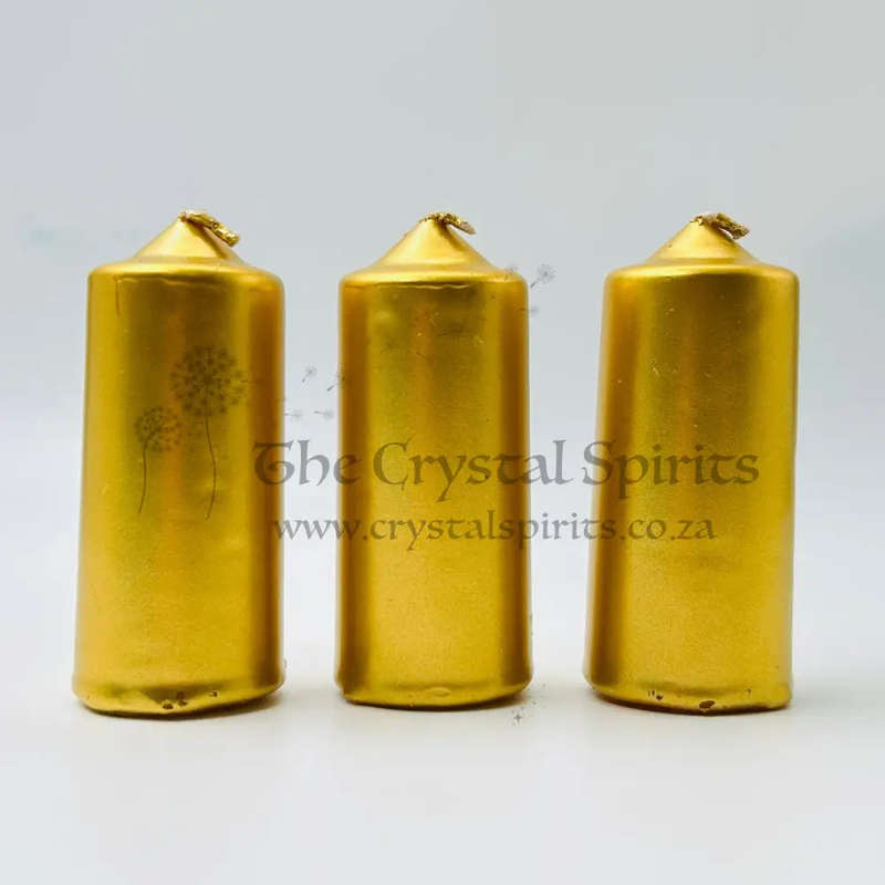 Gold Small Altar Colour Candles