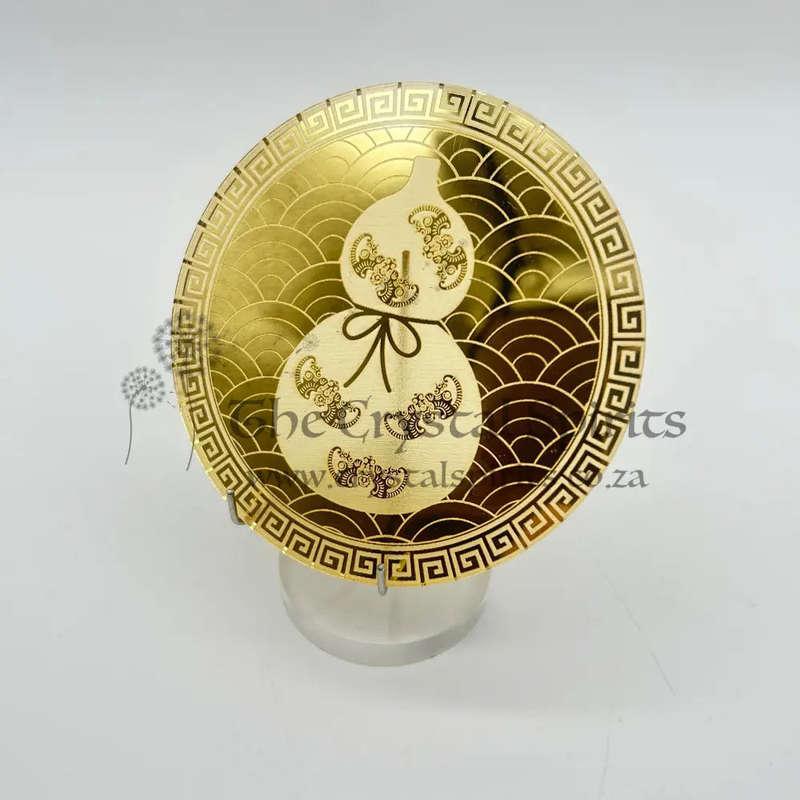 Gold Wu Lou Health Protector Amulet