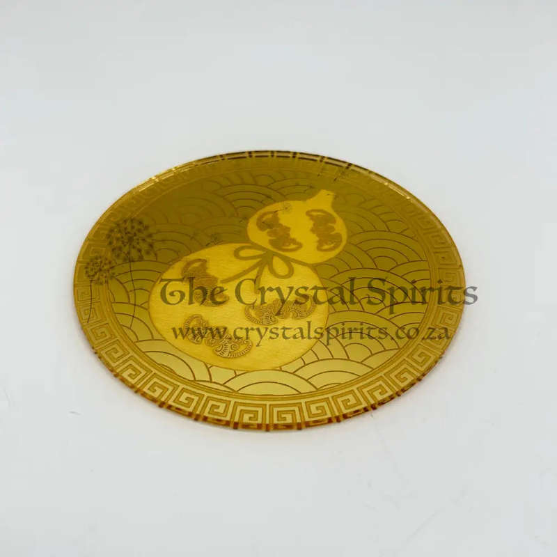 Gold Wu Lou Health Protector Amulet