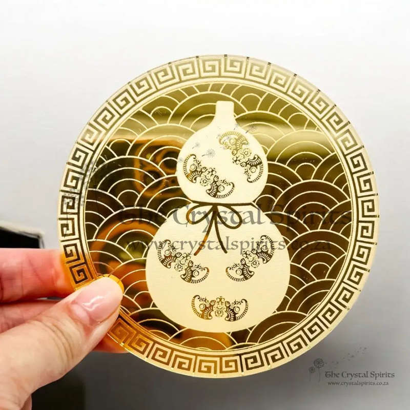 Gold Wu Lou Health Protector Amulet