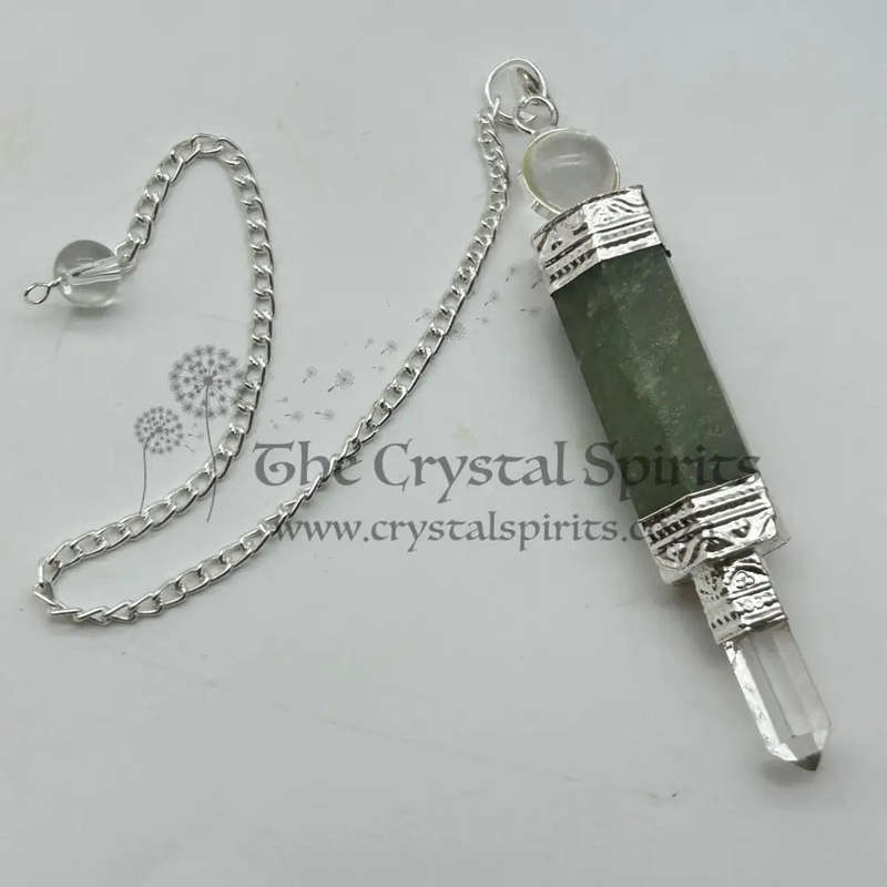 Green Aventurine Crystal Pendulum