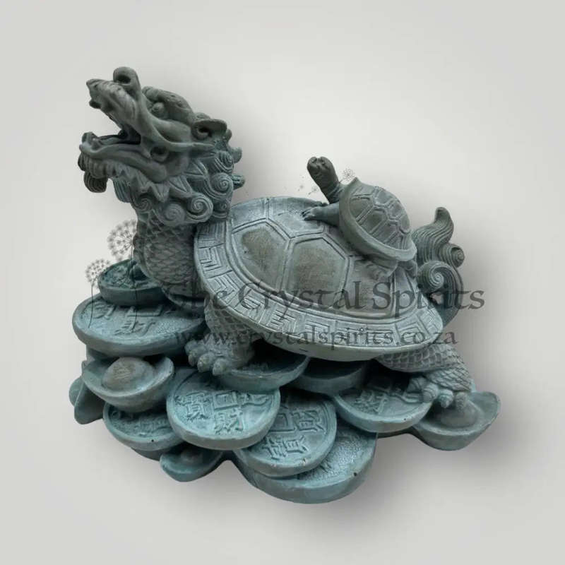 Green Dragon Tortoise Of Protection And Power