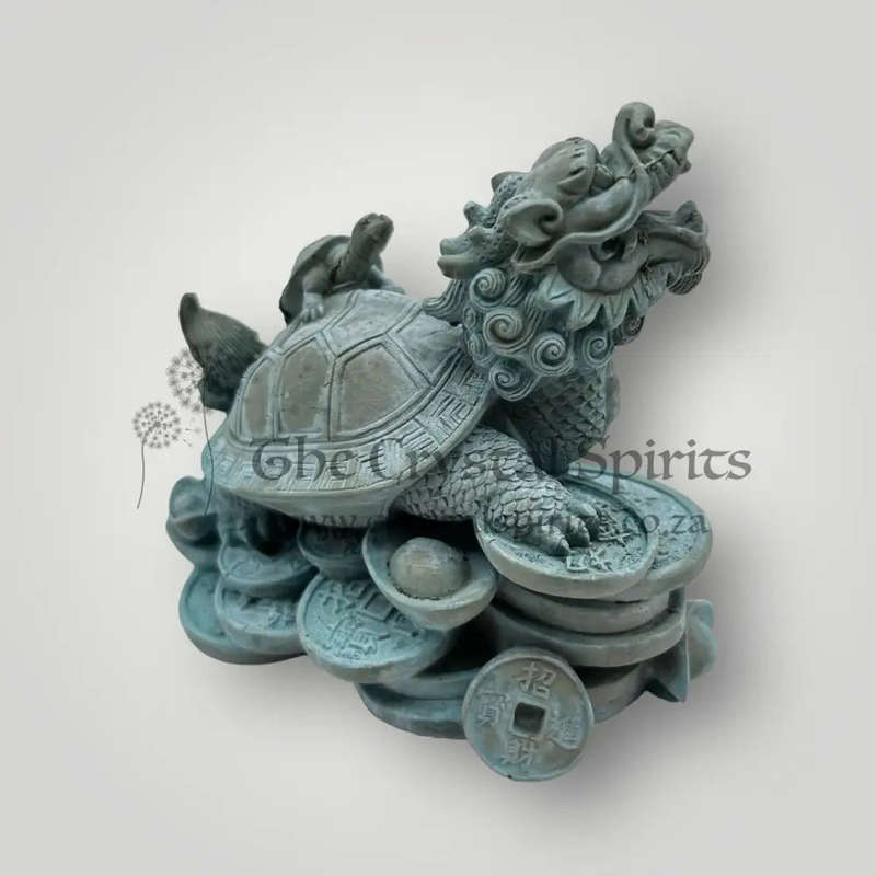 Green Dragon Tortoise Of Protection And Power