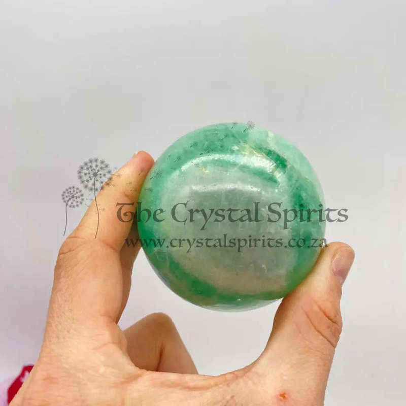 Green Fluorite Sphere