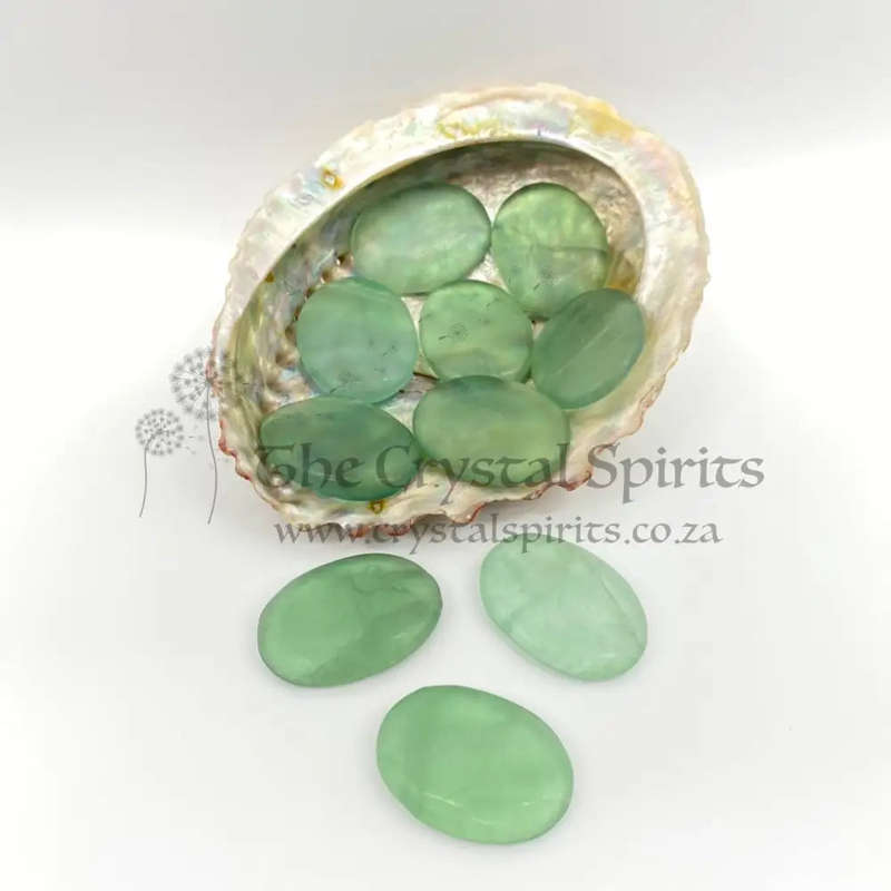 Green Fluorite Worry Stone