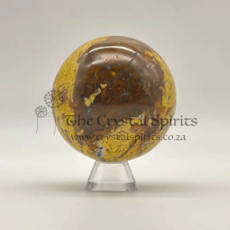 Green Opal Crystal Sphere