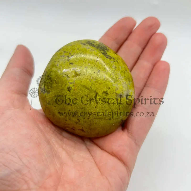 Green Opal Palm Stone From Madagascar